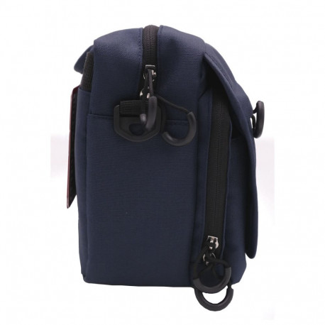 Camera Bag - Caruba Compex 120 DSLR Shoulder Bag with Removable Dividers Navy Blue