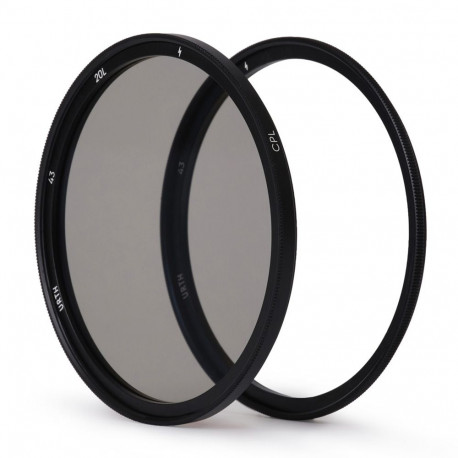 Camera Filter - Urth 43mm Magnetic Duet Kit (UV+CPL, German optical glass)