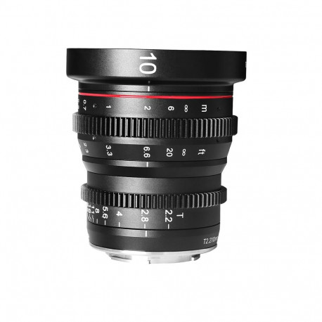 Camera Lens - Meike MK 10mm T2.2 Cine Lens APS-C/MFT, Manual Focus
