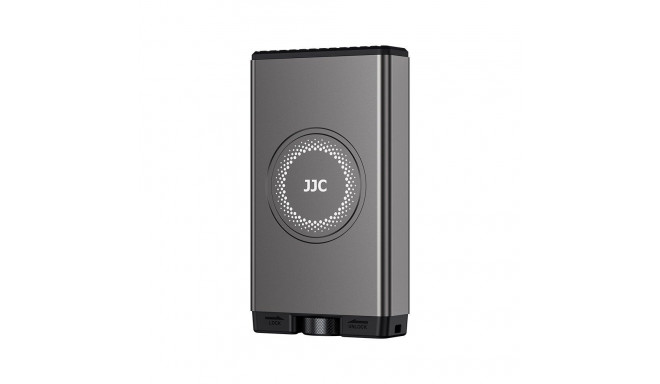 Memory Card Reader - JJC MFCC 1 Card Station 300 MB/s SD/microSD Gray