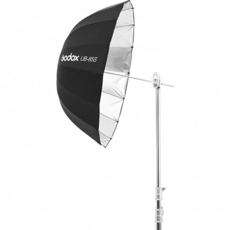 Lighting Equipment - Godox 85cm Parabolic Umbrella Black&Silver
