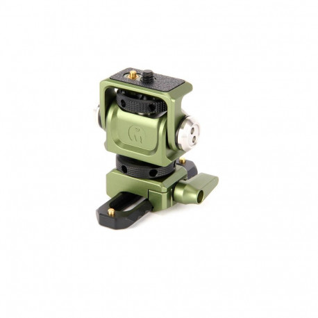 Camera Mount - 3 Legged Thing Monty 3 Monitor Mount 360° Rotation Moss Green