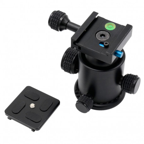 Camera Tripod Head - Caruba KS 1 Ball Head, Arca Swiss, 3 Locking Buttons