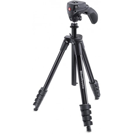 Manfrotto statīvs MKCOMPACTACN-BK, melns