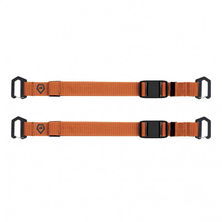 Accessory Strap - WANDRD PREMIUM ACCESSORY STRAP SEDONA ORANGE V2 Magnetic Buckle, Metal Hardware, V