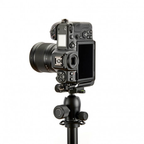 Camera Accessory - 3 Legged Thing ZOOEY QD Arca L Bracket for Nikon Z8 Black