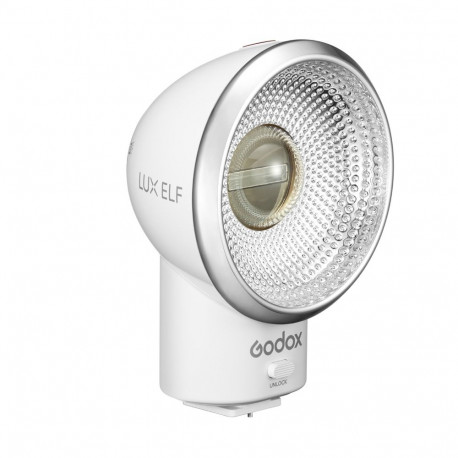 Camera Flash - Godox Retro Lux Elf 400 Flashes, 5 Brightness Levels, Black