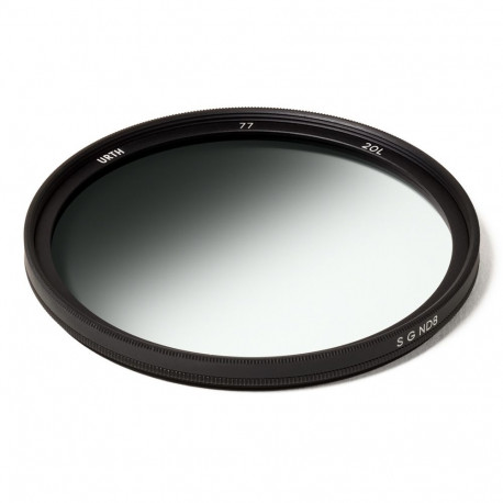 Camera Lens Filter - Urth 77mm Soft Graduated ND8 Filter German Optical Glass