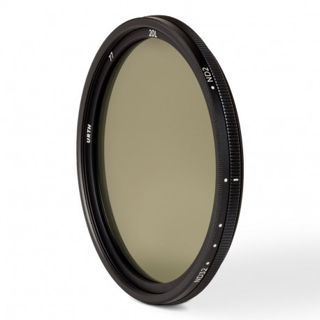 Camera Filter - Urth 77mm ND2 32 Variable ND Lens Filter (1-5 f-stops, German glass)