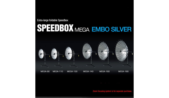 Lighting Equipment - SMDV Speedbox Mega 90 Deep Softbox 90cm Silver