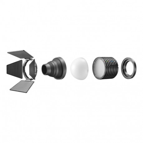 Lighting Accessory - Godox Magnet Kit for MS60/RS60 (barndoors, diffusers, snoot)