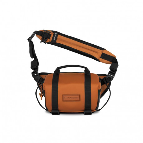 Camera Sling Bag - WANDRD ROGUE Sling 4L Weather-Resistant Orange V2
