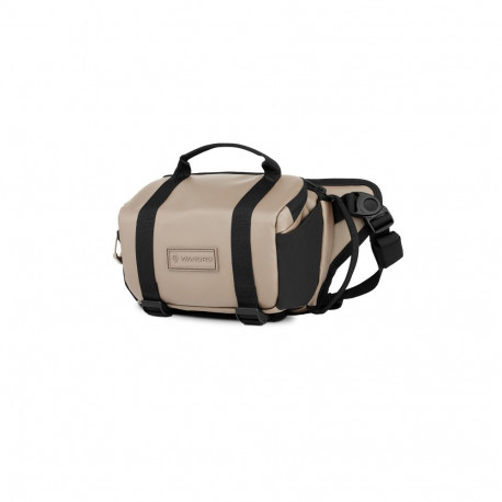 Camera Sling Bag - WANDRD ROGUE Sling 4L Weather-Resistant Yuma Tan V2