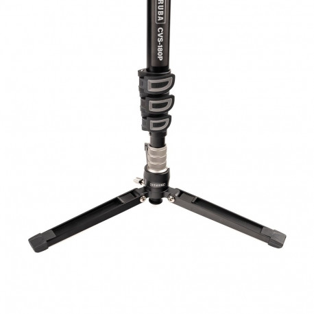 Video Monopod - Caruba Videostar 180 Pro 196.5cm Adjustable Support Black