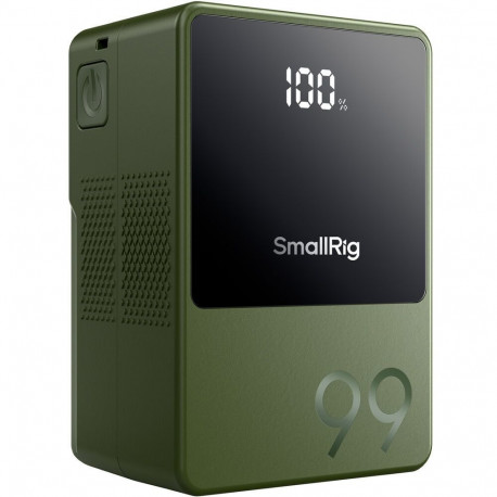 Battery - SmallRig 4930 VB99 Mini V Mount Battery 99Wh 14.8V Green