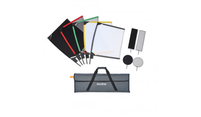 Lighting Modifier - Godox Scrim Flag Kit 45x60cm Collapsible Frames