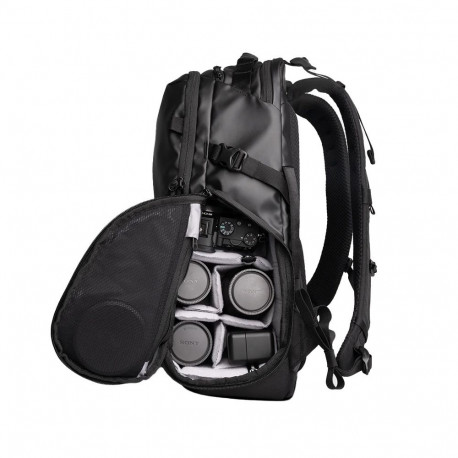 Camera Backpack - WANDRD STRATUS Photo 18 Weatherproof, Customizable, Black