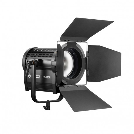 Lighting Equipment - Godox F7 300R 300W LED Fresnel Light 1800K-10000K