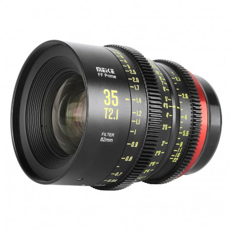 Cine Lens - Meike MK 35mm T2.1 FF EF Mount, 330° focus rotation, 11-blade iris