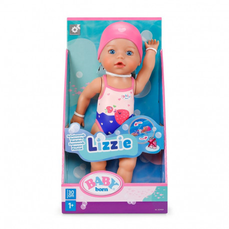 BABY BORN doll Swimming Lizzie, 30 cm