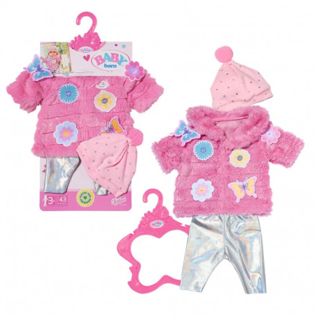 BABY BORN Pink Coat set, 43 cm