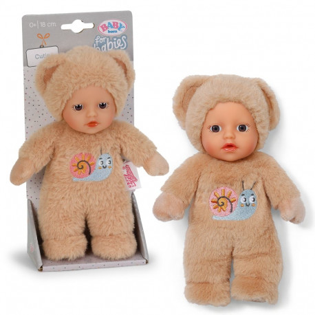 BABY BORN Doll Cutie for babies, 18 cm