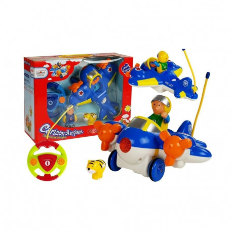 Kaugjuhitav lennuk rooliga