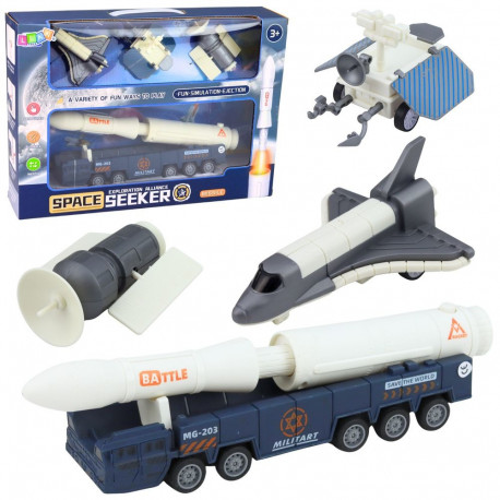 kosmosekomplekt rakett kosmosesüstik satelliit transpordisõiduk