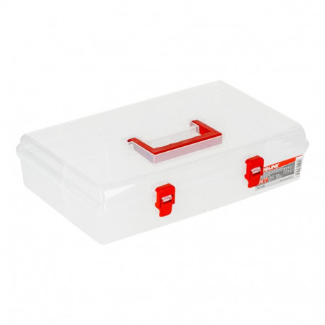 Organiseerija käepidemega, 6 sektsiooni, 359x238x85, proline