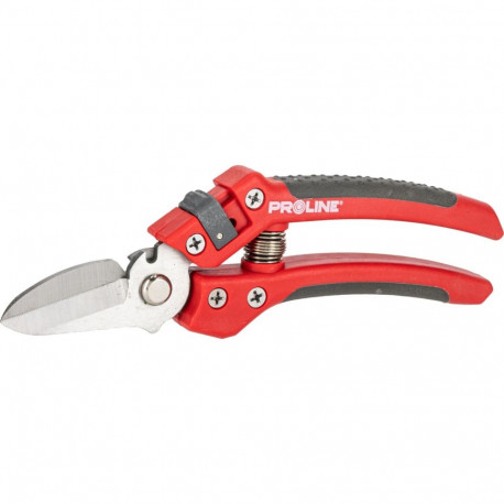 Premium lillede sekator, inox, 8", soft touch, proline