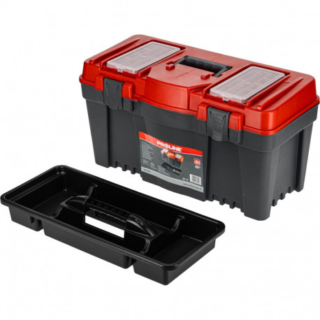 Proline plastist tööriistakast klambritega 25" 597x285x320