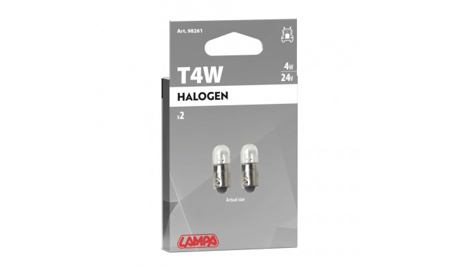 Pirn 2tk micro 24V 21W BAY9s E-mark