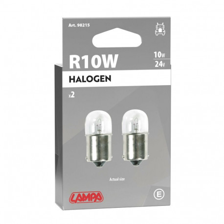 Pirn 2tk 24V 10W BA15s E-mark