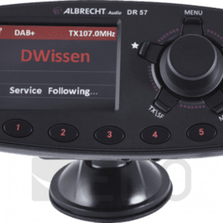 Albrecht autoraadio adapter DR57 DAB+