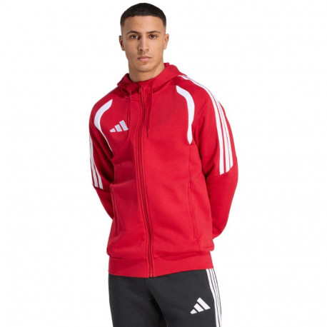 Adidas meeste pusa Tiro 26 League Sweat Full Zip Hoodie KF9106 S, punane