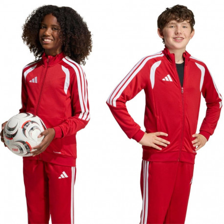 Bluza dla dzieci adidas Tiro 26 League Training czerwona JY7200 128cm
