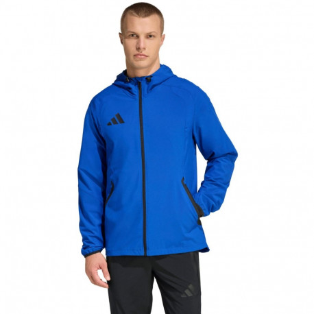 Kurtka męska adidas Tiro 26 Travel Windbreaker niebieska KD3335 M