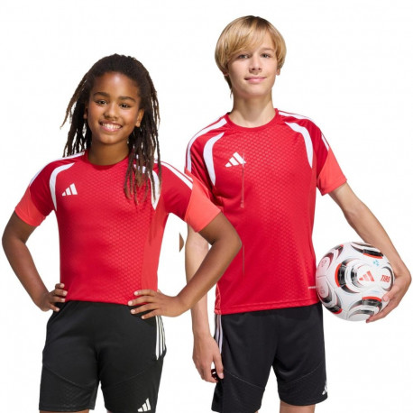 adidas laste treeningusärk Tiro 26 Competition Training KA7601 128cm, punane