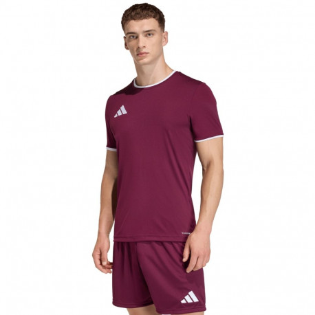 adidas meeste särk Entrada 26 Jersey JZ2507 2XL, tumepunane