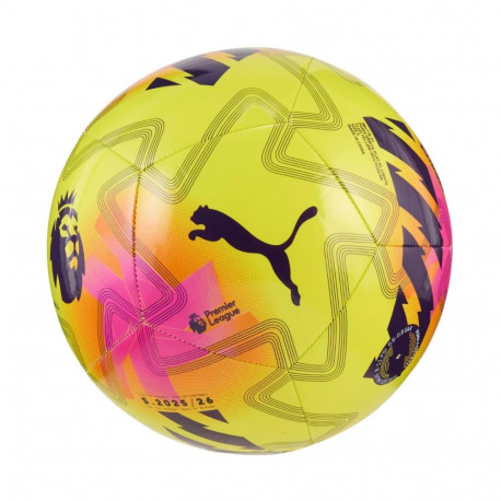 Puma jalgpall Orbita Play Premier League Lights 84718 01 4, kollane-roosa