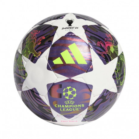 Adidas saalijalgpall UCL 25/26 Final Pro Sala JX9102, lilla-valge