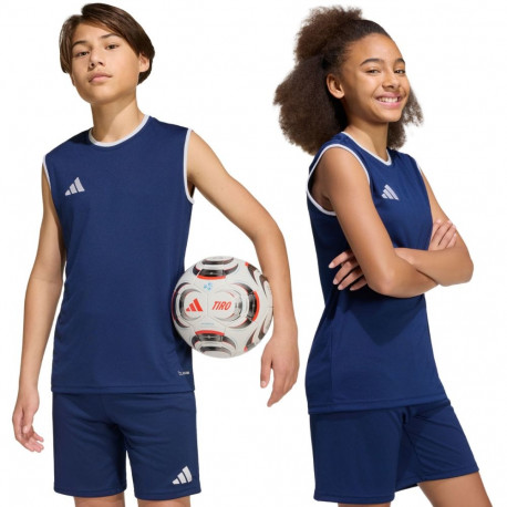 adidas laste varrukateta särk Entrada 26 KB3936 116cm, tumesinine