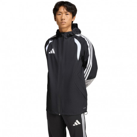 Adidas meeste jope Tiro 26 Rain JJ2969 2XL, must