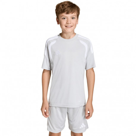 Koszulka dla dzieci adidas Tiro 26 League Jersey jasnoszara KB1324 164cm