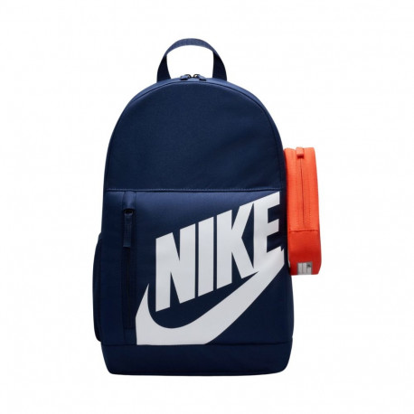 Plecak Nike Elemental granatowy + piórnik pomarańczowy HJ4186 410