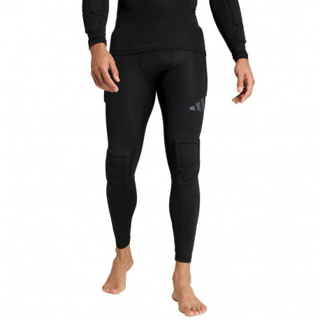 Legginsy bramkarskie męskie adidas Padded Goalkeeper Baselayer Long czarne JZ9224 L