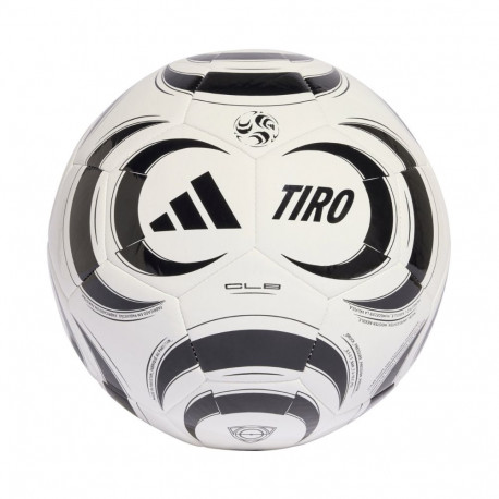 Piłka nożna adidas Tiro Club biało-czarna JW1530 5