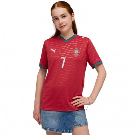 Koszulka dla dzieci Puma Portugalia FPF Home Jersey Replica 788144 77 152cm