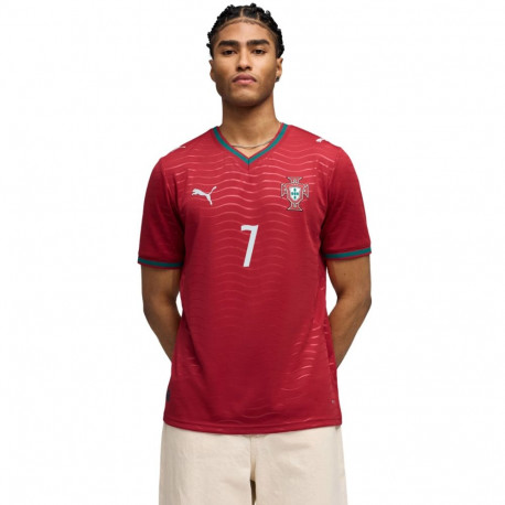 Koszulka męska Puma Portugalia FPF Home Jersey Replica czerwona 788141 77 S