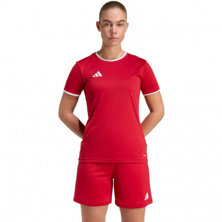 Adidas naiste spordisärk Entrada 26 Jersey JZ2490 L, punane